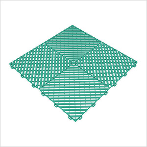 Ribtrax Pro Teal Garage Floor Tile (6-Pack)