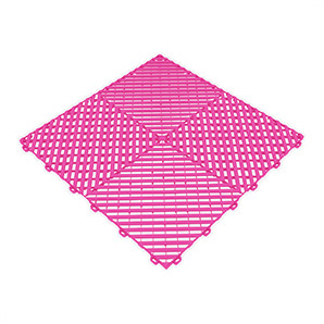 Ribtrax Pro Carnival Pink Garage Floor Tile (6-Pack)