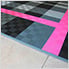 Ribtrax Pro Carnival Pink Garage Floor Tile (6-Pack)