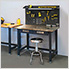 UltraHD Lighted Workcenter with Stainless Steel Top