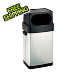 Seville Classics UltraHD Fingerprint Resistant Stainless Steel Trash Can