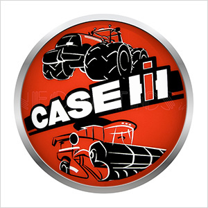 15-Inch Case IH Tractor Backlit LED Sign