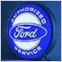 15-Inch Authorized Ford Service Backlit LED Sign