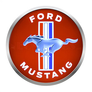 15-Inch Ford Mustang Backlit LED Sign