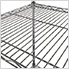 NSF 4-Tier Wire Shelving Rack with Wheels - 60"W x 72"H x 24"D