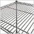 NSF 5-Tier Wire Shelving Rack with Wheels - 36"W x 72"H x 18"D