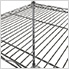 NSF 5-Tier Wire Shelving Rack with Wheels - 36 x 72 x 18