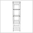 NSF 5-Tier Wire Shelving Rack - 30"W x 60"H x 14"D