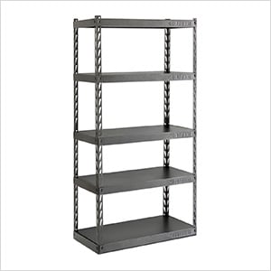 36-Inch EZ Connect Rack with Five 18-Inch Deep Shelves