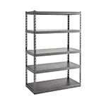 Gladiator GarageWorks 48-Inch EZ Connect Rack with Five 24-Inch Deep Shelves