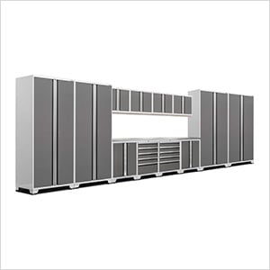 PRO Series Platinum 14-Piece Set with Stainless Steel Tops