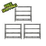 Gladiator GarageWorks 77-Inch Rack Shelving (3-Pack)