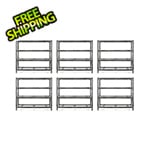 Gladiator GarageWorks 77-Inch Tool-Free Rack Shelving (6-Pack)