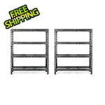 Gladiator GarageWorks 60-Inch Tool-Free Rack Shelving (2-Pack)