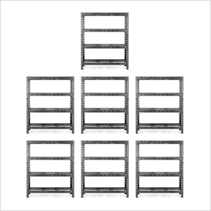 60-Inch Tool-Free Rack Shelving (7-Pack)