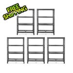 Gladiator GarageWorks 48-Inch Tool-Free Rack Shelving (5-Pack)