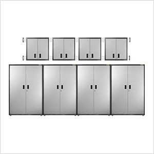 8-Piece RTA Garage Cabinet Set