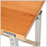 UltraHD Height Adjustable Heavy-Duty Wood Top Workbench