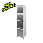 Seville Classics UltraHD 4-Tier Locker Gear Cabinet