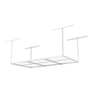 3' x 6' Overhead Storage Rack (White)