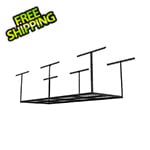 Fleximounts 3' x 8' Overhead Storage Rack (Black)