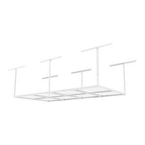 4' x 8' Overhead Storage Rack (White)