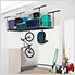 4' x 8' Overhead Storage Rack (Black)