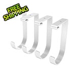 Fleximounts White Flat Storage Hook (4-Pack)