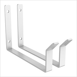 White Utility Hook (2-Pack)