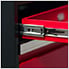 BOLD Series Red 7-Piece Set with Stainless Steel Top and LED Lights