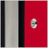 BOLD Series Red 10-Piece Set with Stainless Steel Top