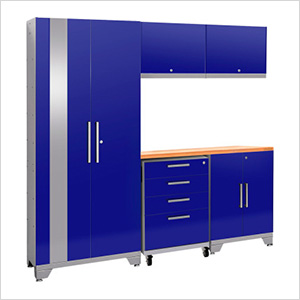 NewAge Products 53851 | Blue Garage Cabinets