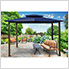 10 x 12 ft. Soft Top Gazebo (Navy Canopy)