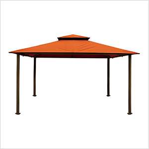 11 x 14 ft. Soft Top Gazebo (Rust Canopy)