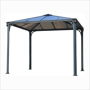 Palermo 3000 10' x 10' Gazebo (Grey / Bronze)