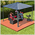 Palermo 3000 10' x 10' Gazebo (Grey / Bronze)