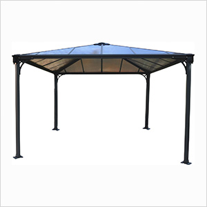 Palermo 3600 12' x 12' Gazebo (Grey / Bronze)