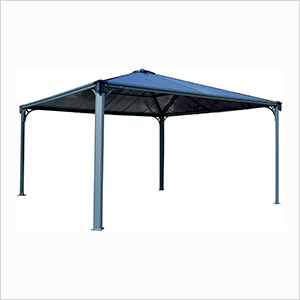 14' x 14' Palermo 4300 Gazebo (Grey / Bronze)