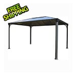 Palram - Canopia 10' x 14' Martinique Garden Gazebo (Grey / Bronze)