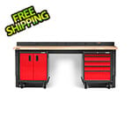 Gladiator GarageWorks Premier 4-Piece Red Garage Workbench Set