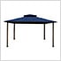 11 x 14 ft. Soft Top Gazebo with Mosquito Netting (Navy Canopy)