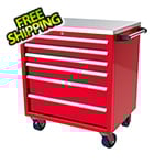 Moduline 6-Drawer Red Aluminum Tool Cabinet