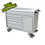 Moduline 6-Drawer / 1-Door Light Grey Aluminum Tool Cabinet