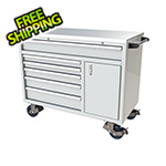 Moduline 6-Drawer / 1-Door White Aluminum Tool Cabinet