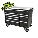 Moduline 9-Drawer Black Aluminum Toolbox