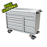 Moduline 9-Drawer Light Grey Aluminum Toolbox