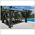 11 x 13 ft. Durham Hard-Top Gazebo with Mosquito Netting