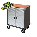 Seville Classics UltraHD Rolling Storage Cabinet