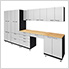 9-Piece Powder Coated Garage Cabinet System