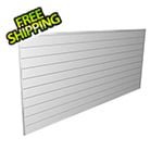 Proslat 8' x 4' PVC Wall Panels and Trims (White)